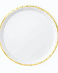 White and Gold Large Plates