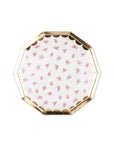 Tea Rose Dessert Plates