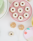 24 Mini Donuts- Pastel Rainbow