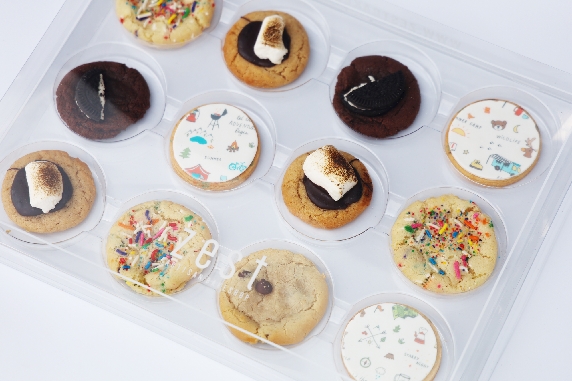 I Love Camp! Adventure Cookies Assortment Box