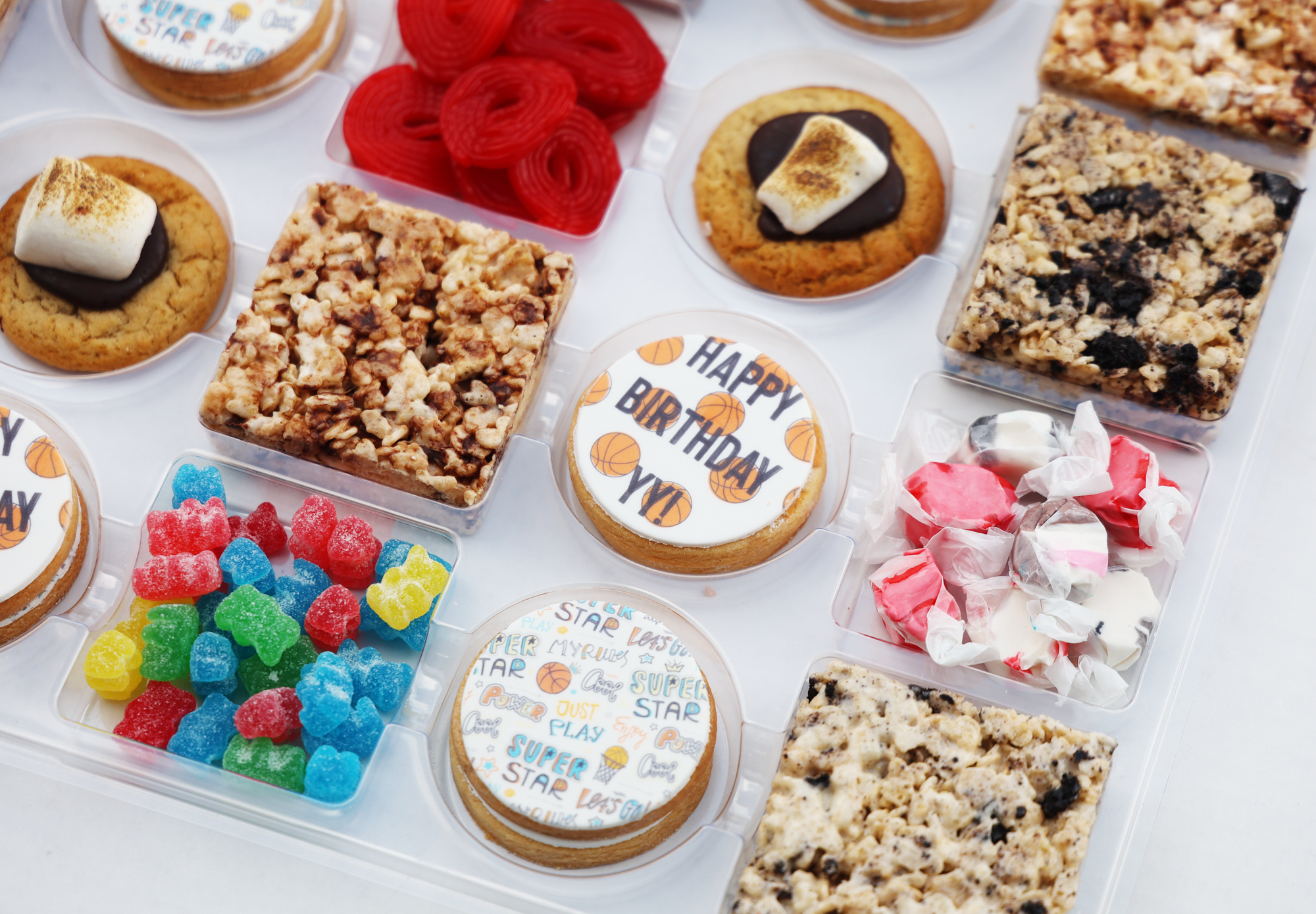 I Love Camp! Choose Your Message Funfetti Assortment Box