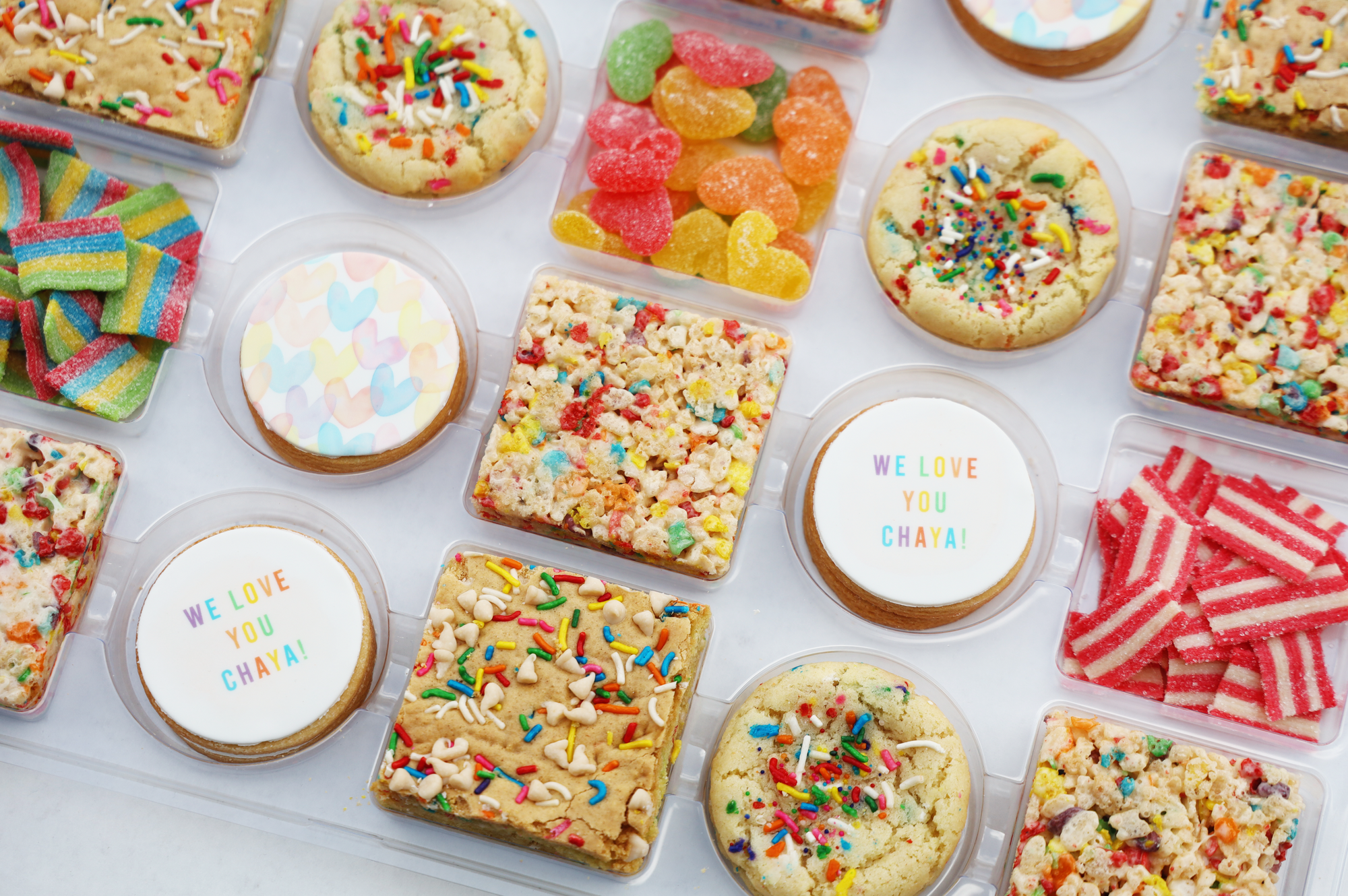 I Love Camp! Choose Your Message Funfetti Assortment Box