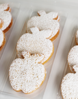 Apple Shaped Linzer Cookie Gift Box
