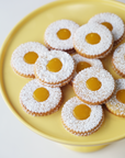 Lemon Linzer Cookies