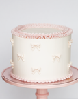 Little Bows Ruffle Celebration Cake