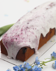 Blueberry Glazed Log Cake