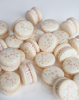 Pastel Watercolor Florals Macaron Set (12)