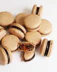 Double Chocolate Caramel Macaron Set (12)