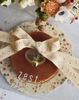 Honey Layer Cake on Porcelain Platter Gift Box