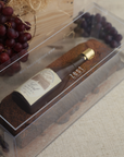 Zest Winery Wine Chocolate Log Cake Box