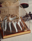 Carrot Bundt in Lucite Dome