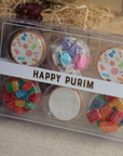 6 Piece Happy Purim + Candy Assortment Box