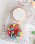 Happy Purim Cookie + Candy 2 Piece Box