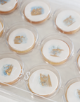 Watercolor Baby Carriage Cookies