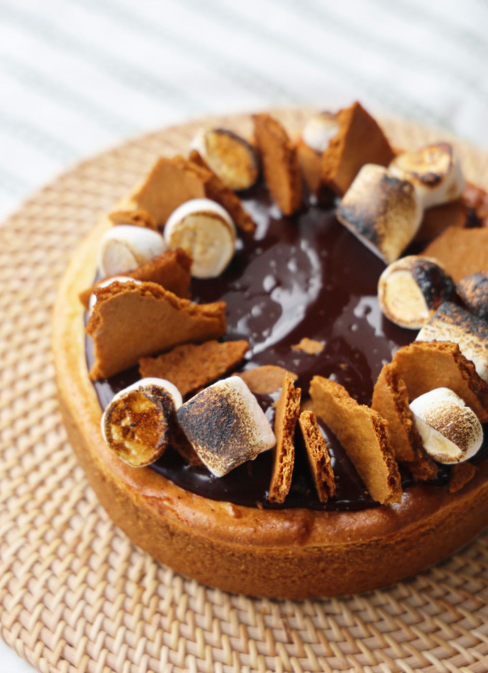 S'mores Cheesecake- DAIRY