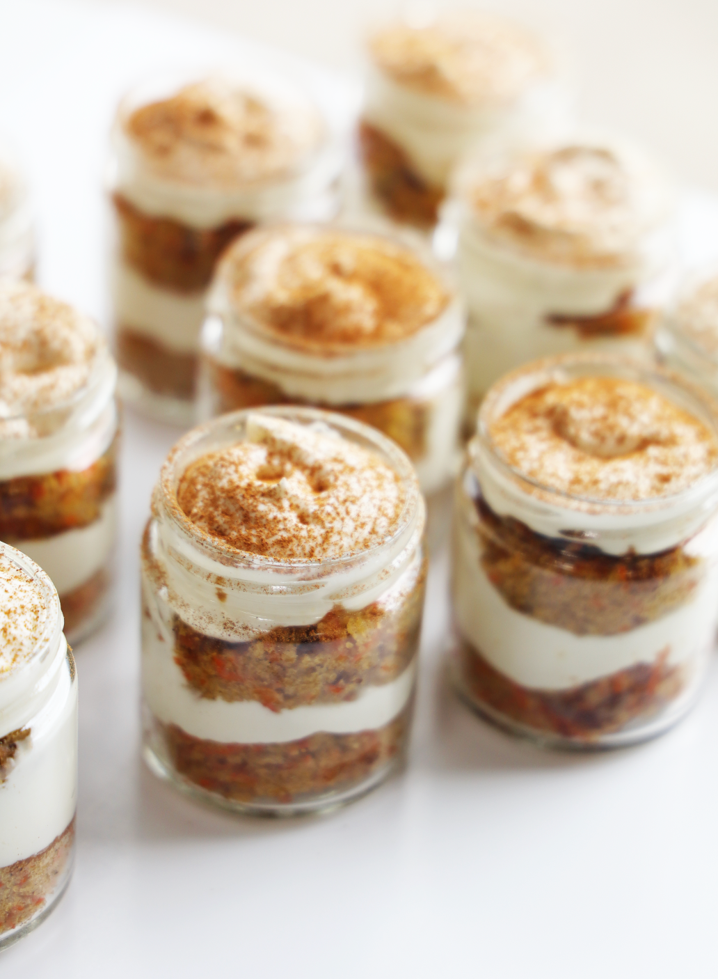 Carrot Cream Cheese Layer Cake Jars DAIRY (12)