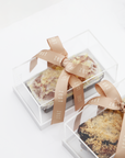 Loaf Cake (of your choice) in Lucite Dome