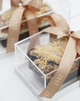 Loaf Cake (of your choice) in Lucite Dome