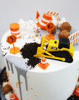 Construction Themed Celebration Cake
