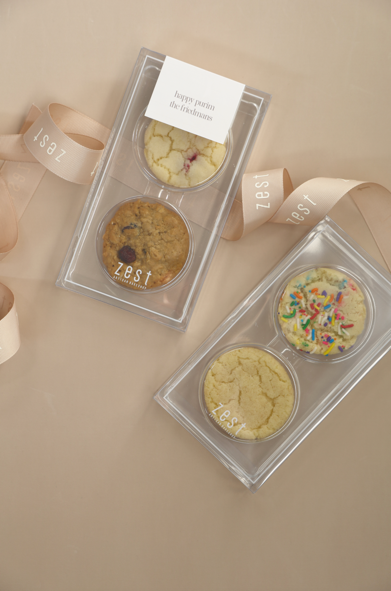 COOKIES & CREAM 2袋セット 2 Piece Gourmet Cookie Box – ZestBakeshop