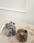 Lucite Cookie Jar Filled With Your Choice of Cookie Bark