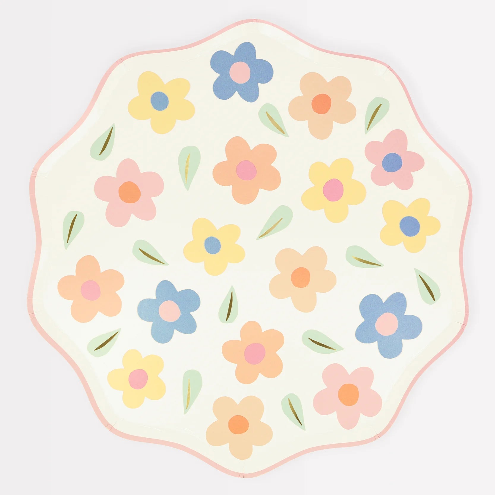 Happy Flowers Dinner Plates