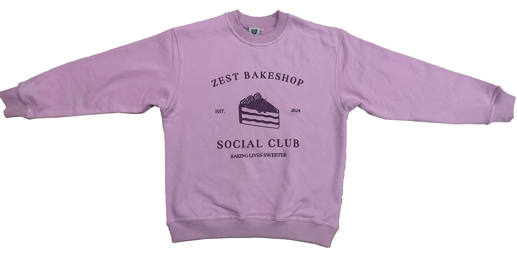"Zest Club" Sweatshirt- Purple/Plum