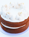 2 Layer Strawberry Vanilla Cake