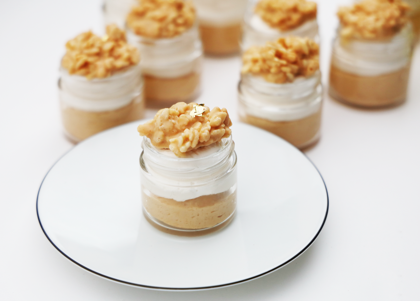 Peanut Butter Mousse Jars