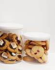 Lucite Cookie Jar Filled With Your Choice of Cookies
