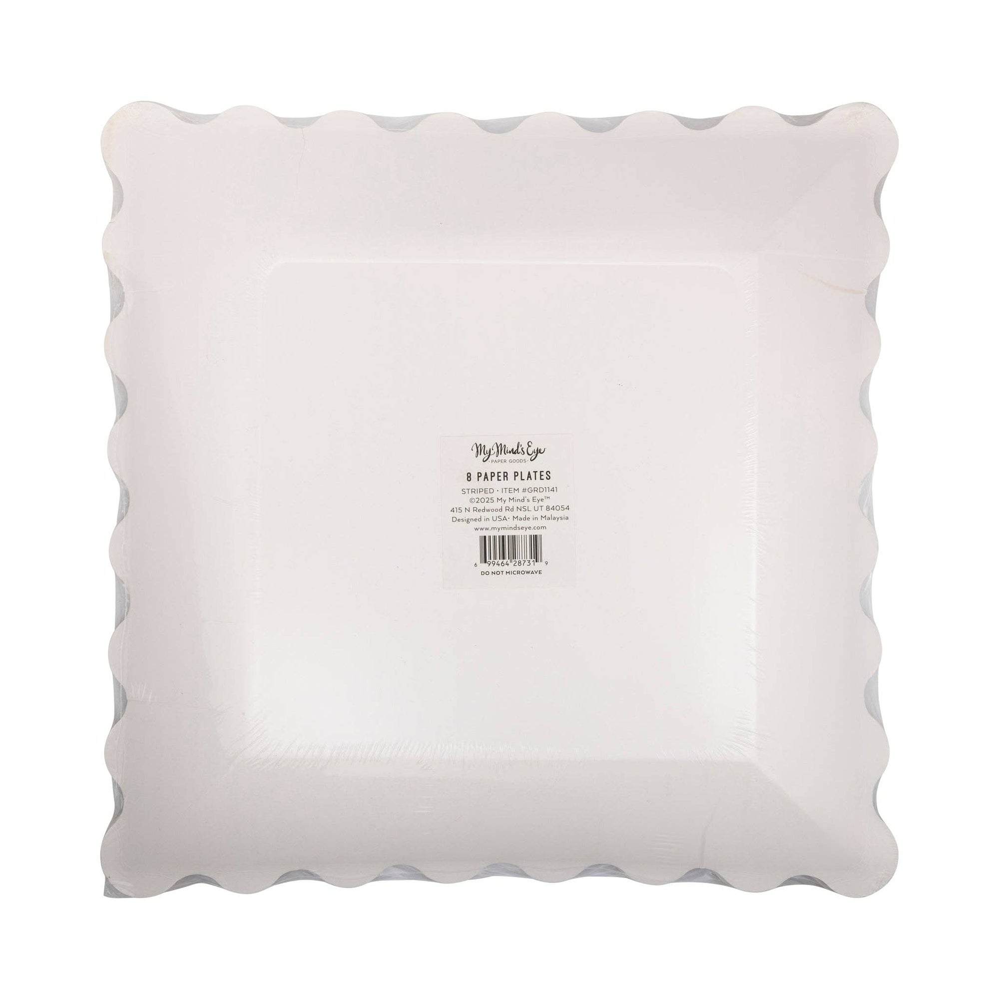 Striped Grad 11&quot; Plate