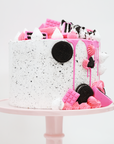 Hot Pink Oreo Explosion Celebration Cake