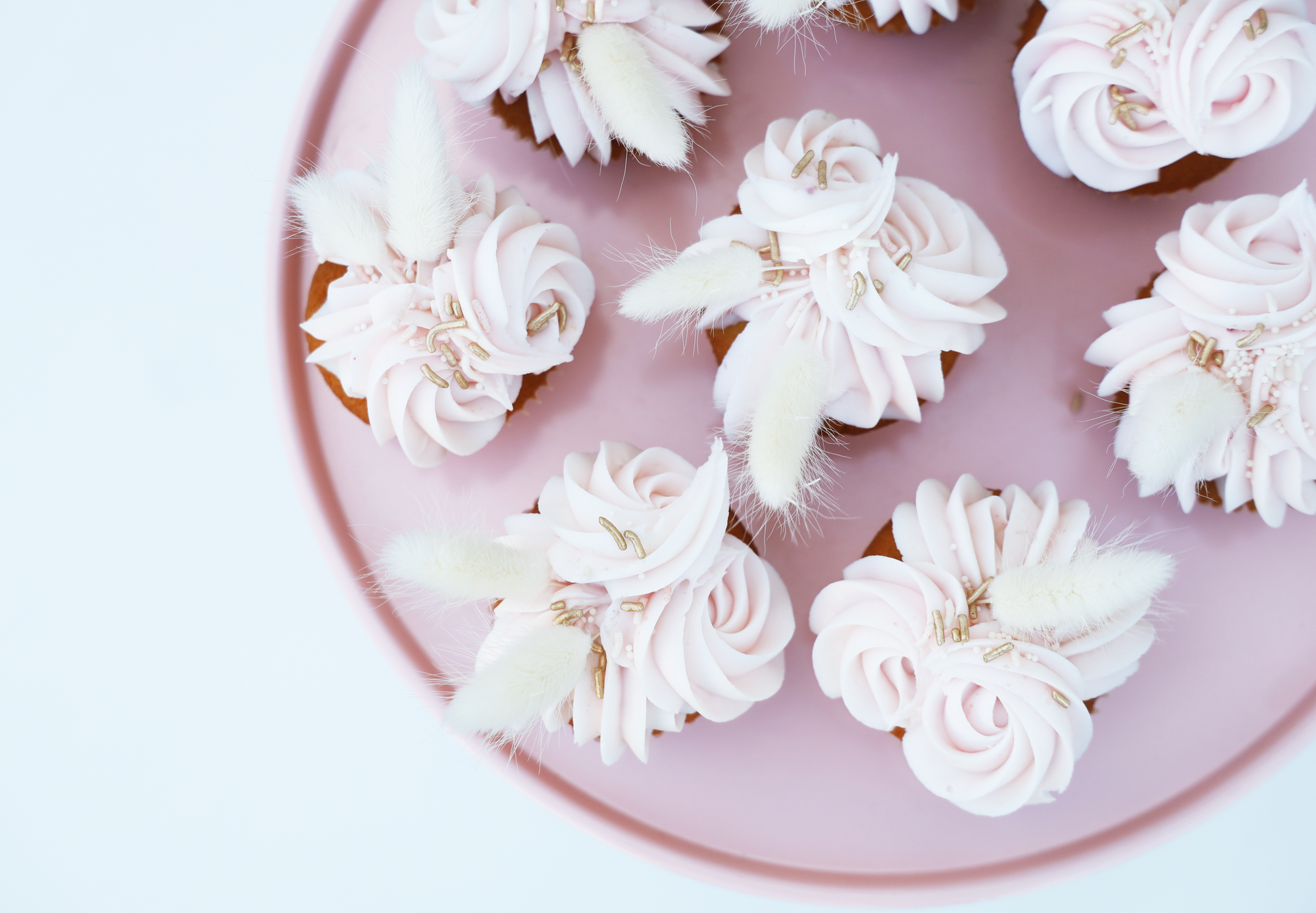 Pink Celebration Cupcakes