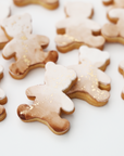 Mini Teddy Bear Cookies- Taupe