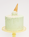 Pastel Gelato Theme Celebration Cake