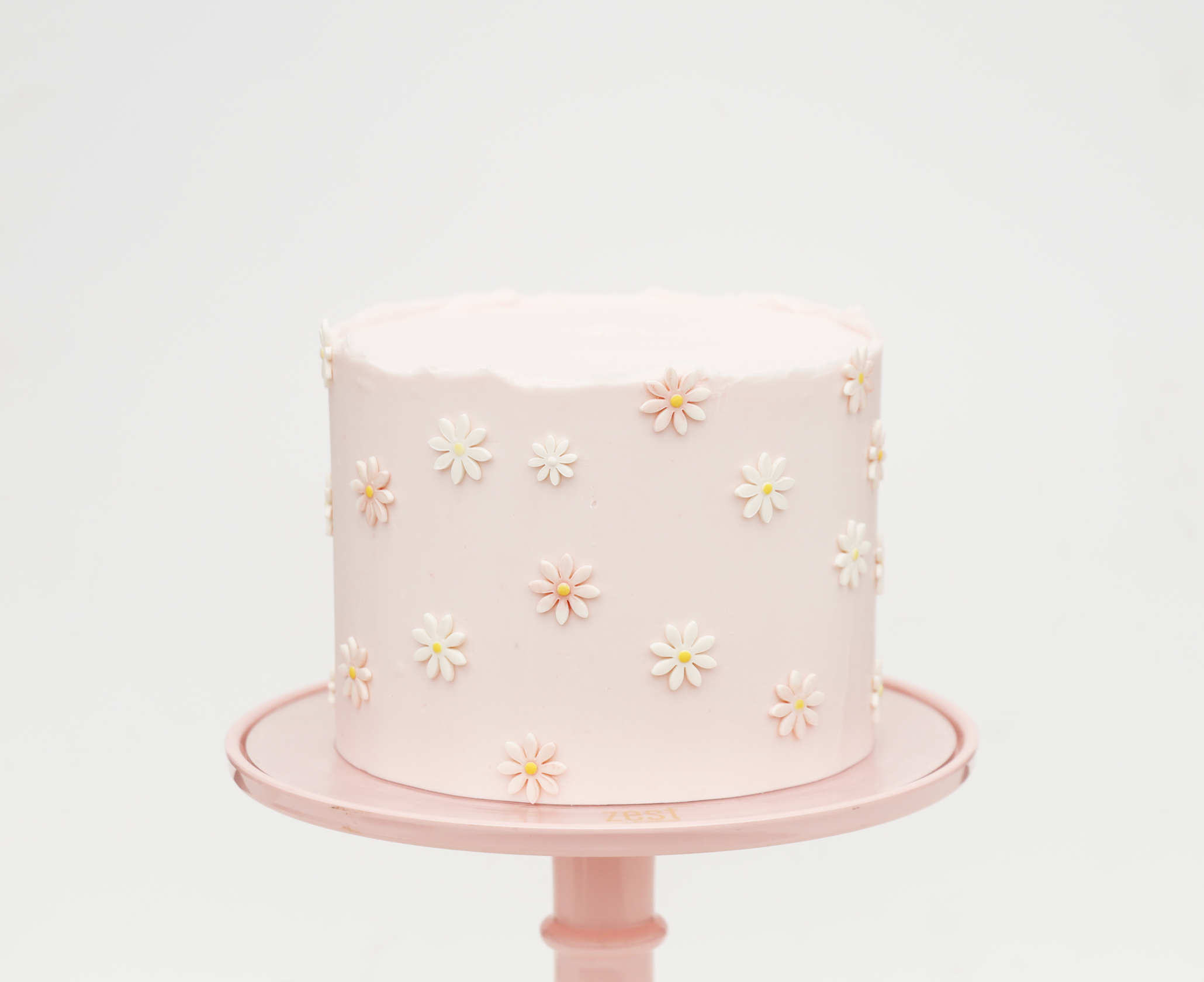 Pink Daisy Celebration Cake