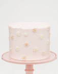 Pink Daisy Celebration Cake