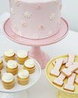 Pink Daisy Celebration Cake