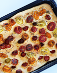 Roasted Tomato Focaccia Flatbread