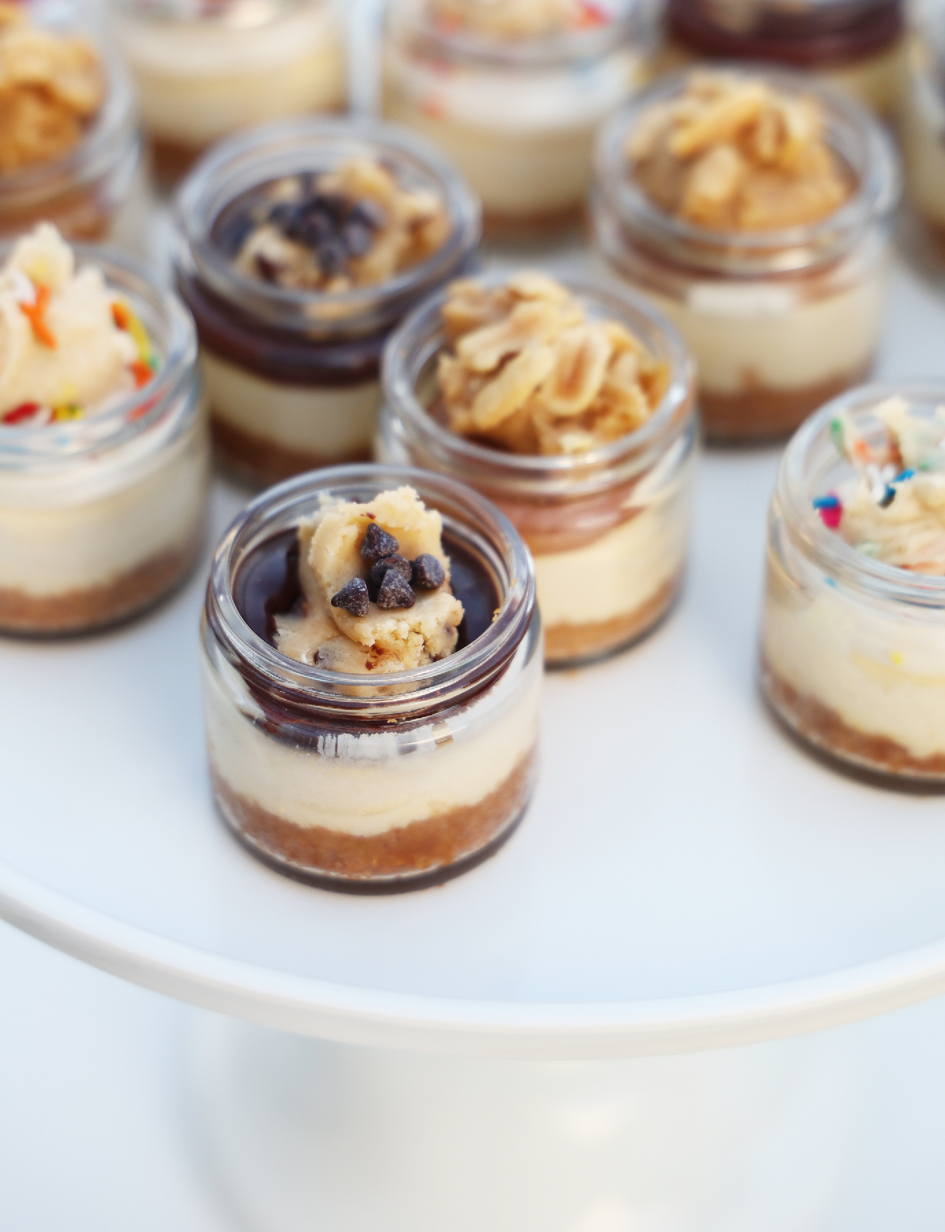 Assorted Mini Cheesecake Jars (12)