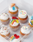 Happy Purim Candy Cupcakes Assortment Box