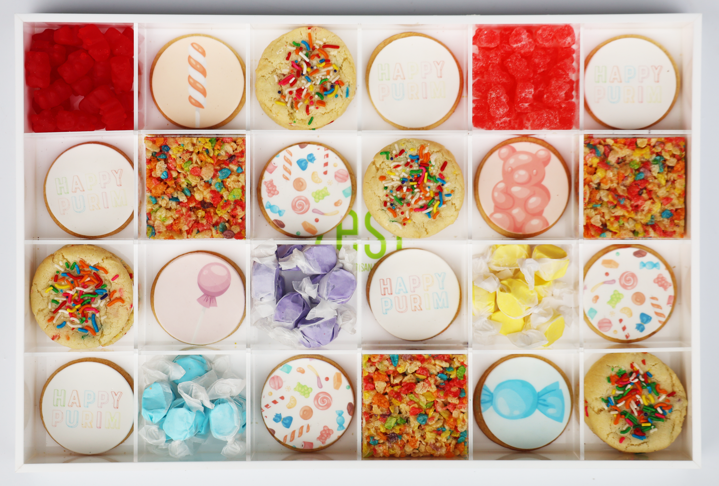 Candy Collection Lucite Luxury Assortment Tray