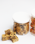 Medium Lucite Cookie Jar - Rice Crispy Squares