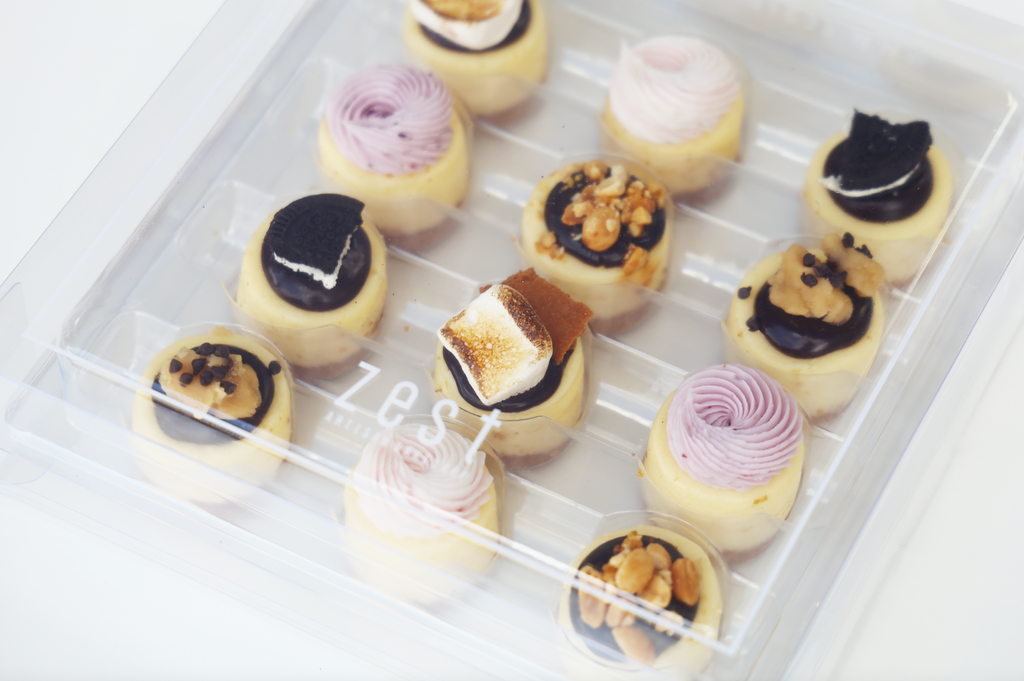 Mini Cheesecake Flavor Sampler Gift Box – ZestBakeshop