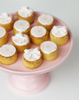 Pink Bow + Floral Mini Lemon Meringue Tarts