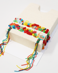 Rainbow Candy Tzitzis Cake