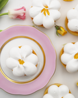 Individual Flower Lemon Meringue Tarts (6)