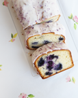 Blueberry Glazed Log Cake