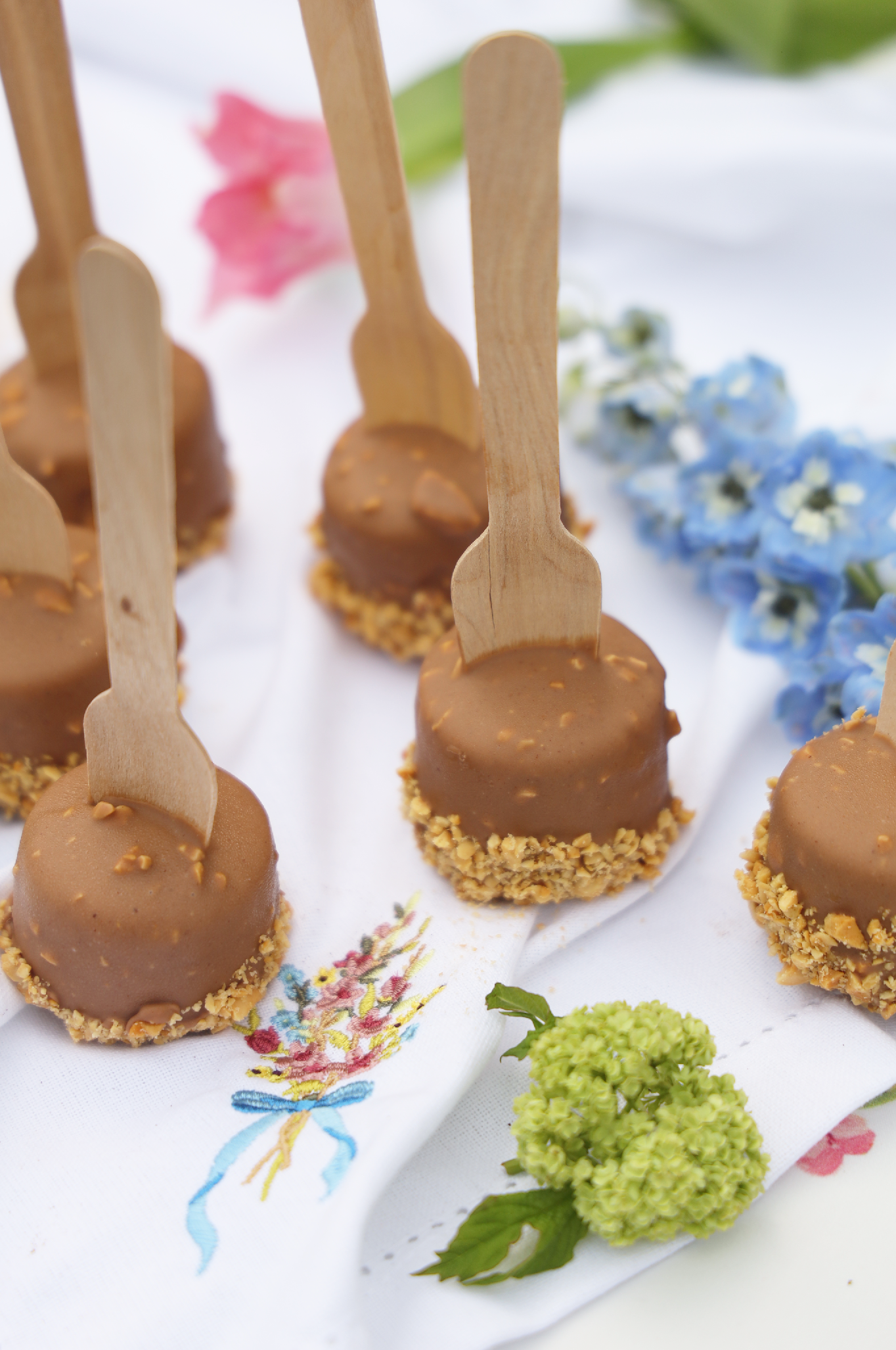 Peanut Butter Crunch Cheesecake Pop- DAIRY (12)