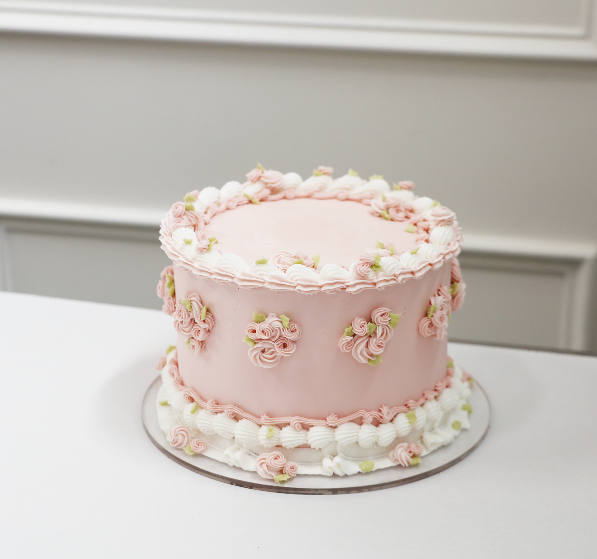 Vintage Floral Celebration Cake